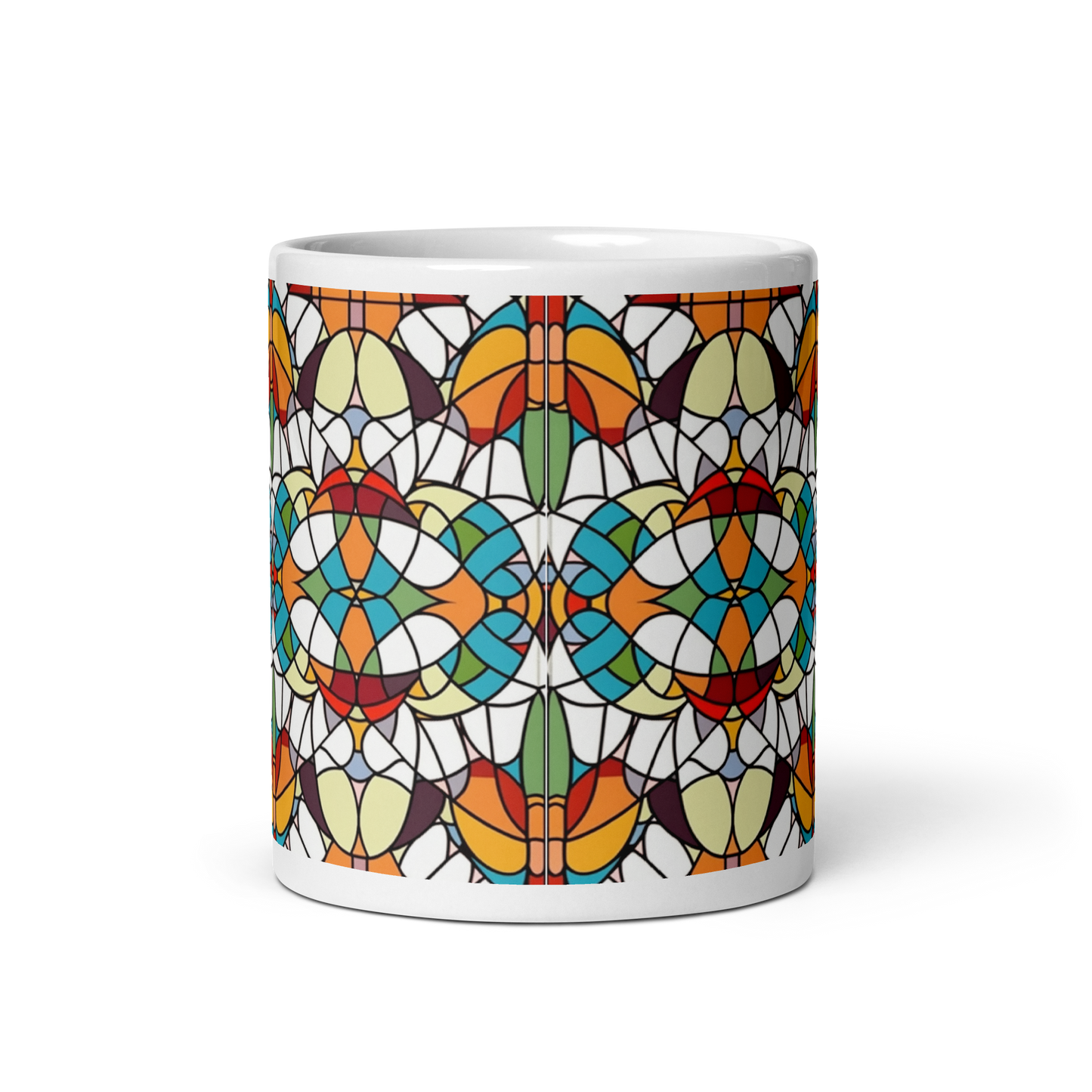 Stained Glass Pattern Mug