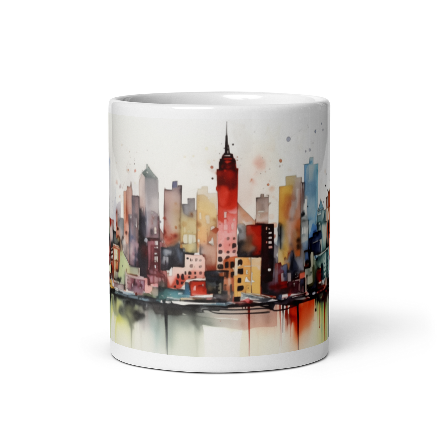 New York City Watercolour Mug