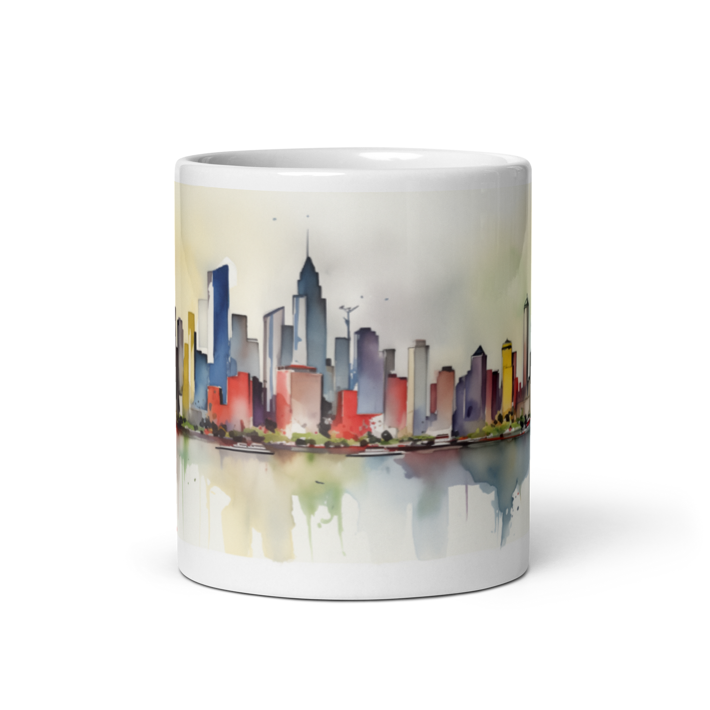Watercolour New York Mug