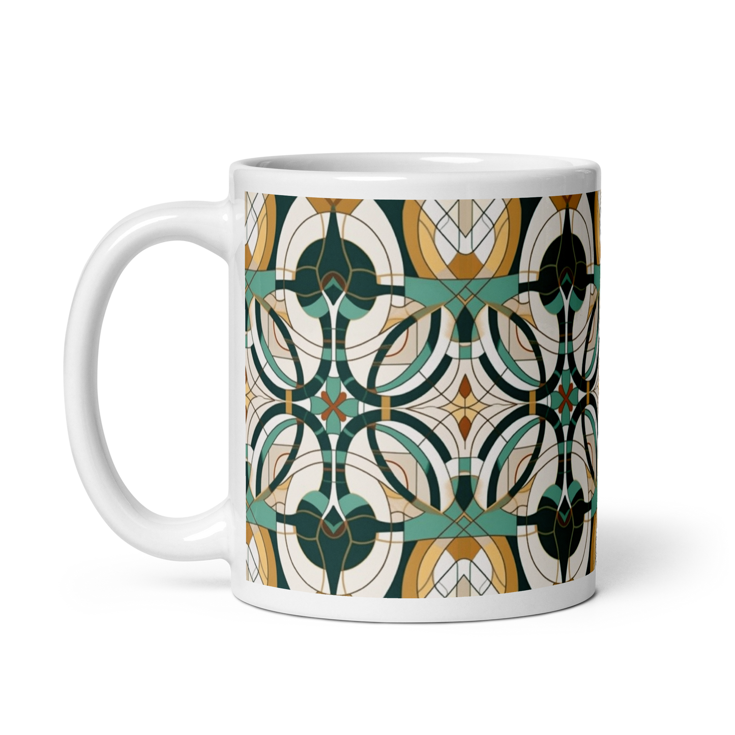 Geometric Style Pattern Mug