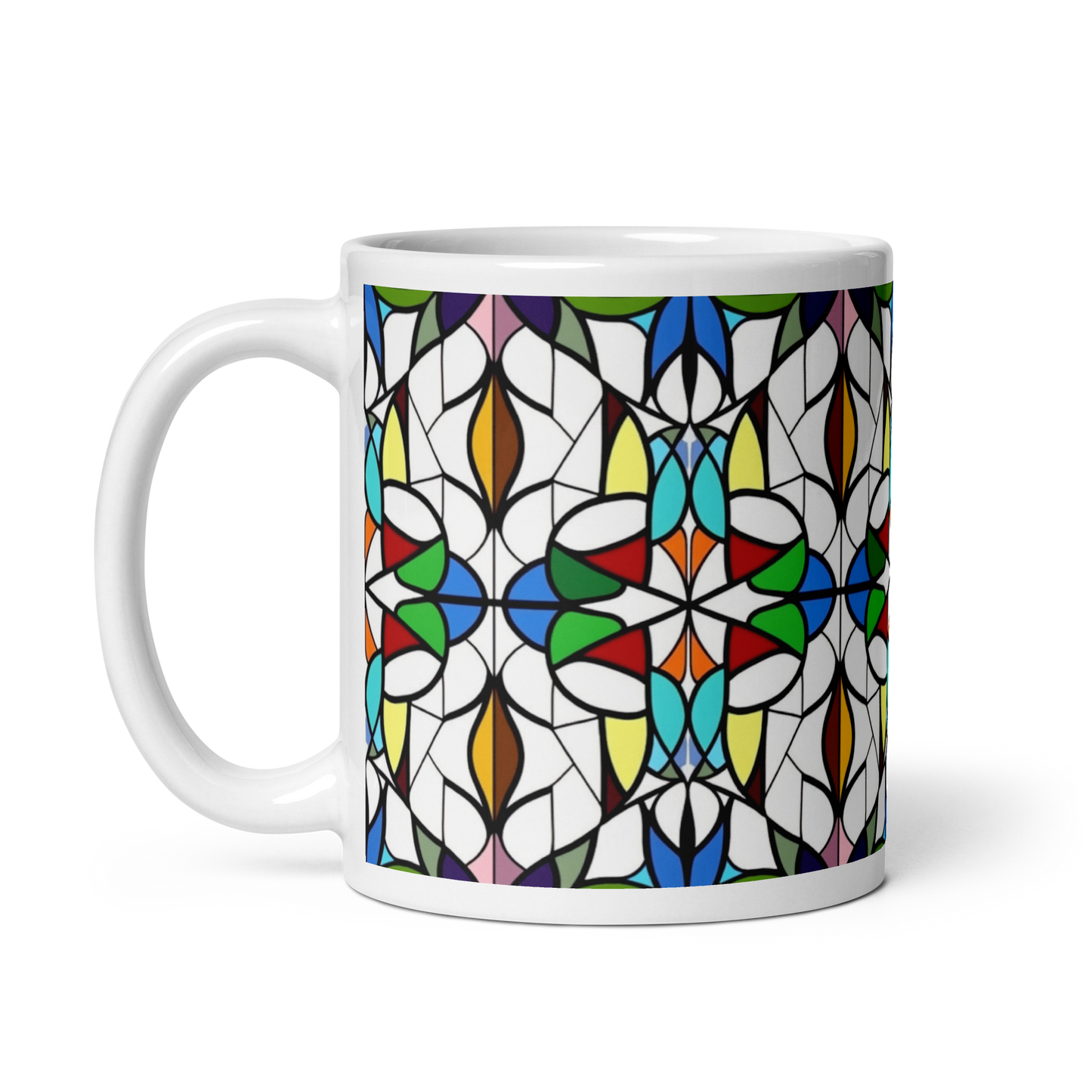 Stained Glass Style Mug