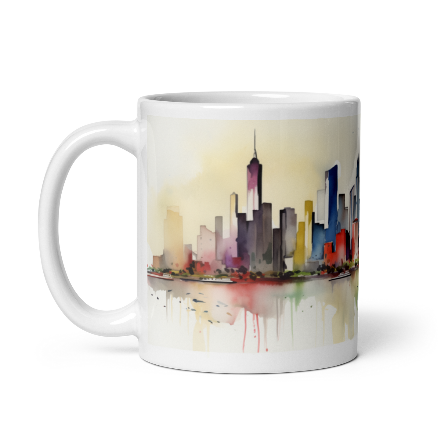 Watercolour New York Mug