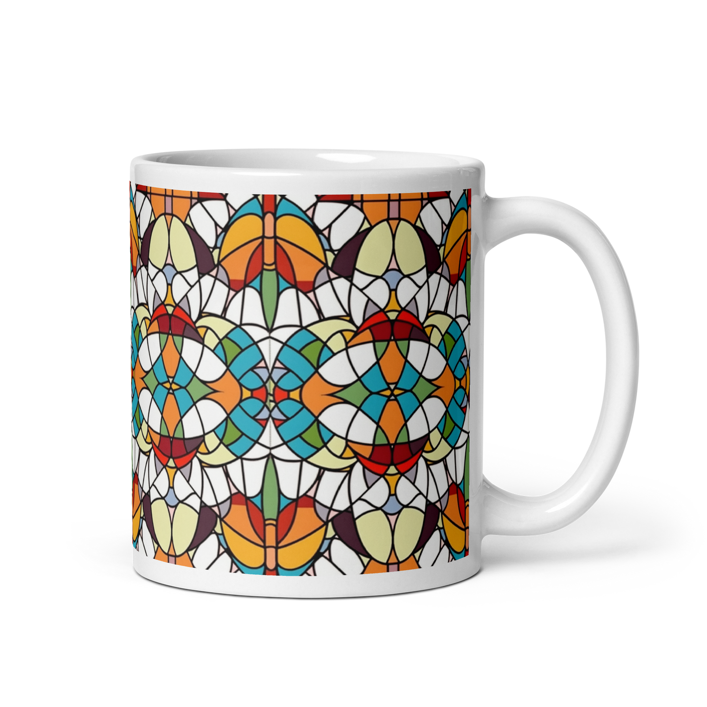 Stained Glass Pattern Mug