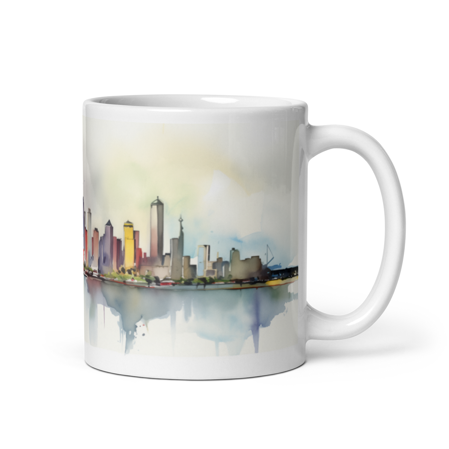 Watercolour New York Mug