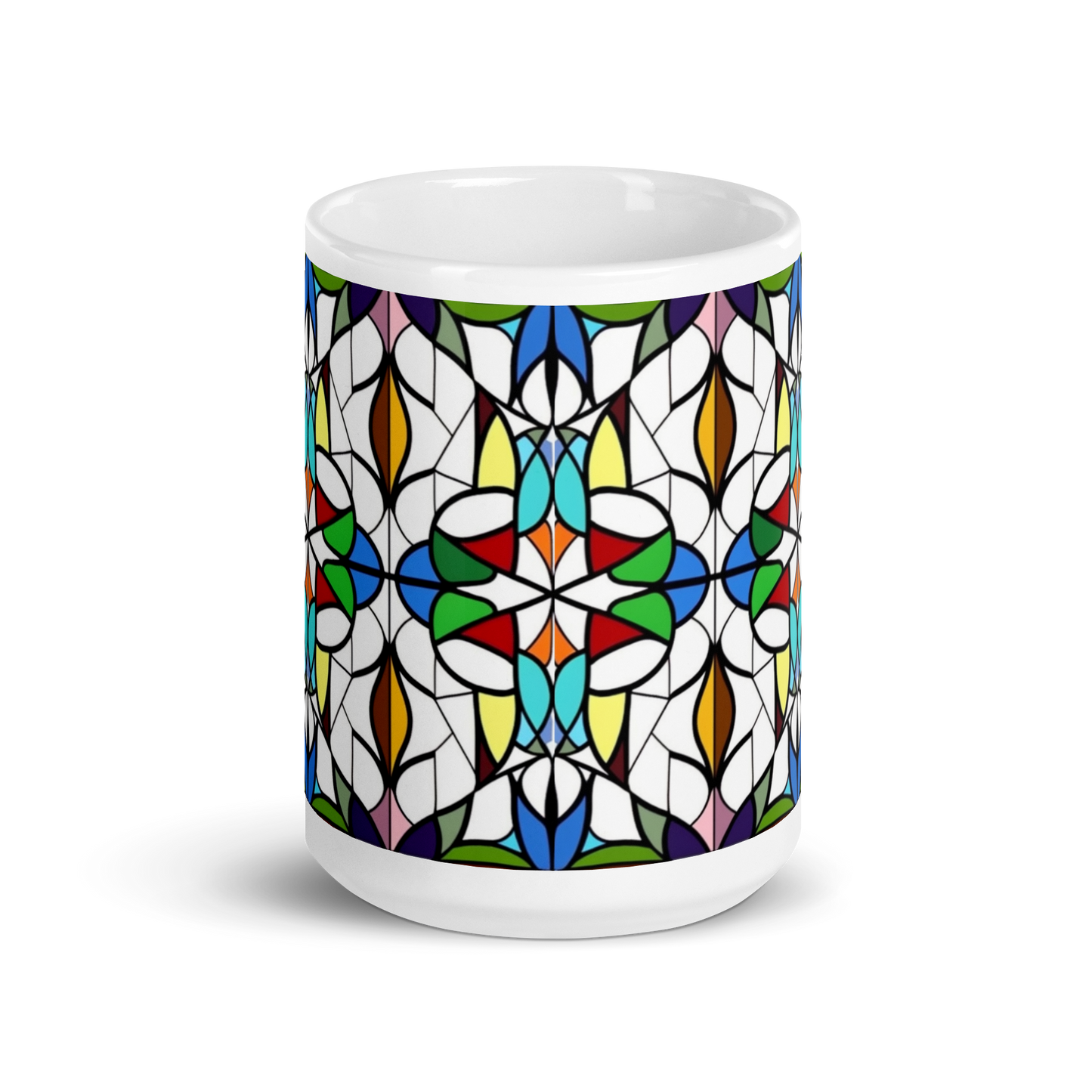 Stained Glass Style Mug