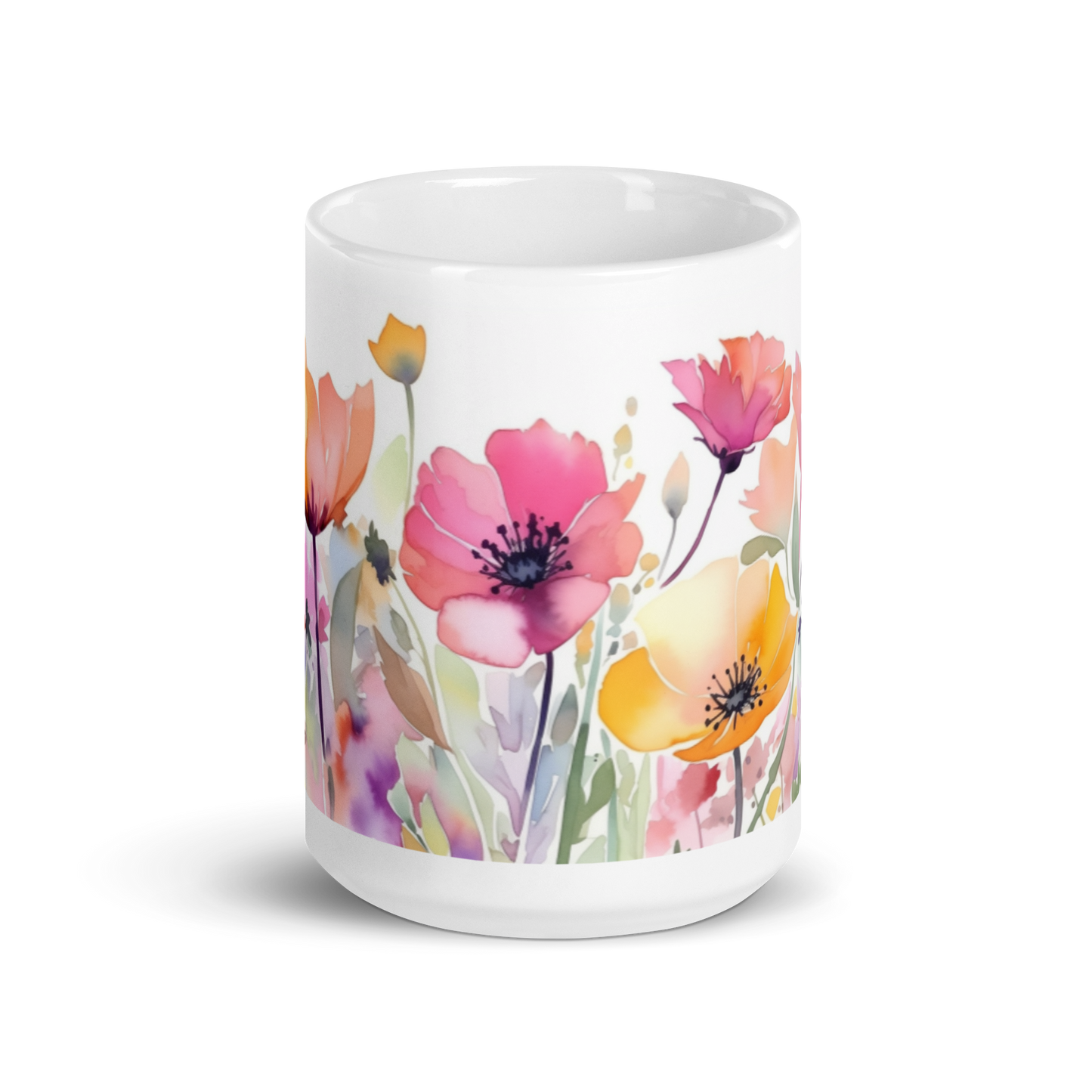 Floral Watercolour Mug