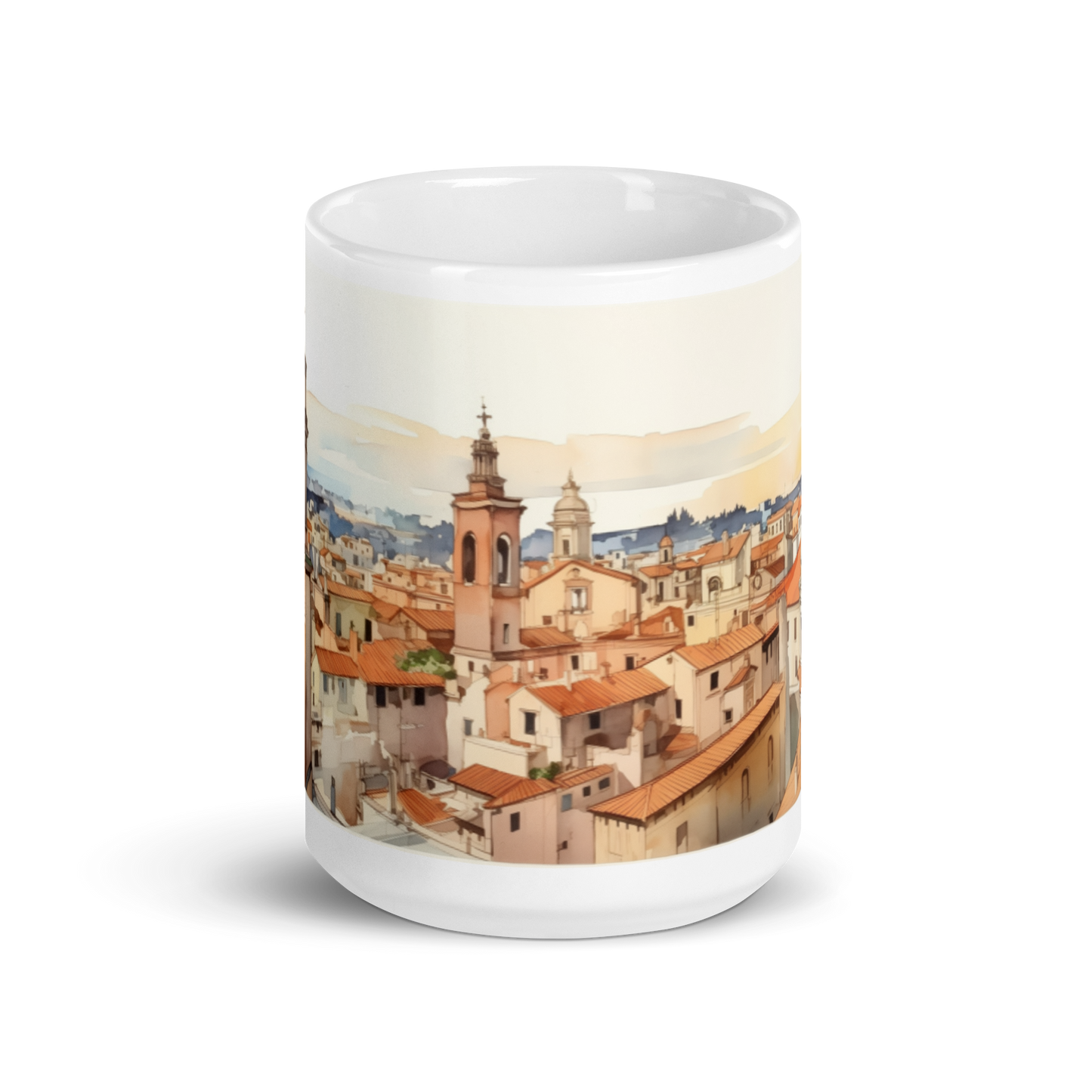 Watercolour Vatican City Mug