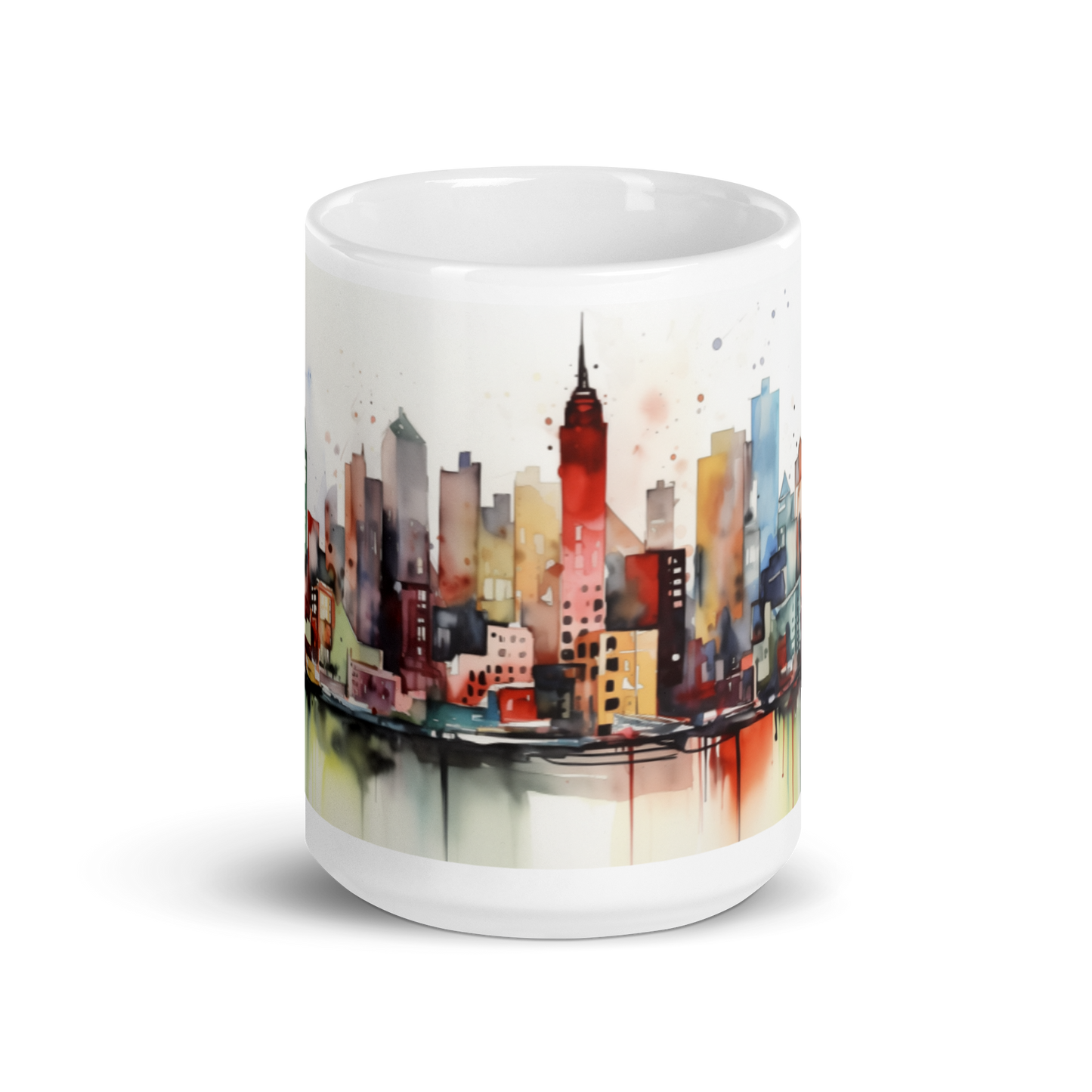 New York City Watercolour Mug