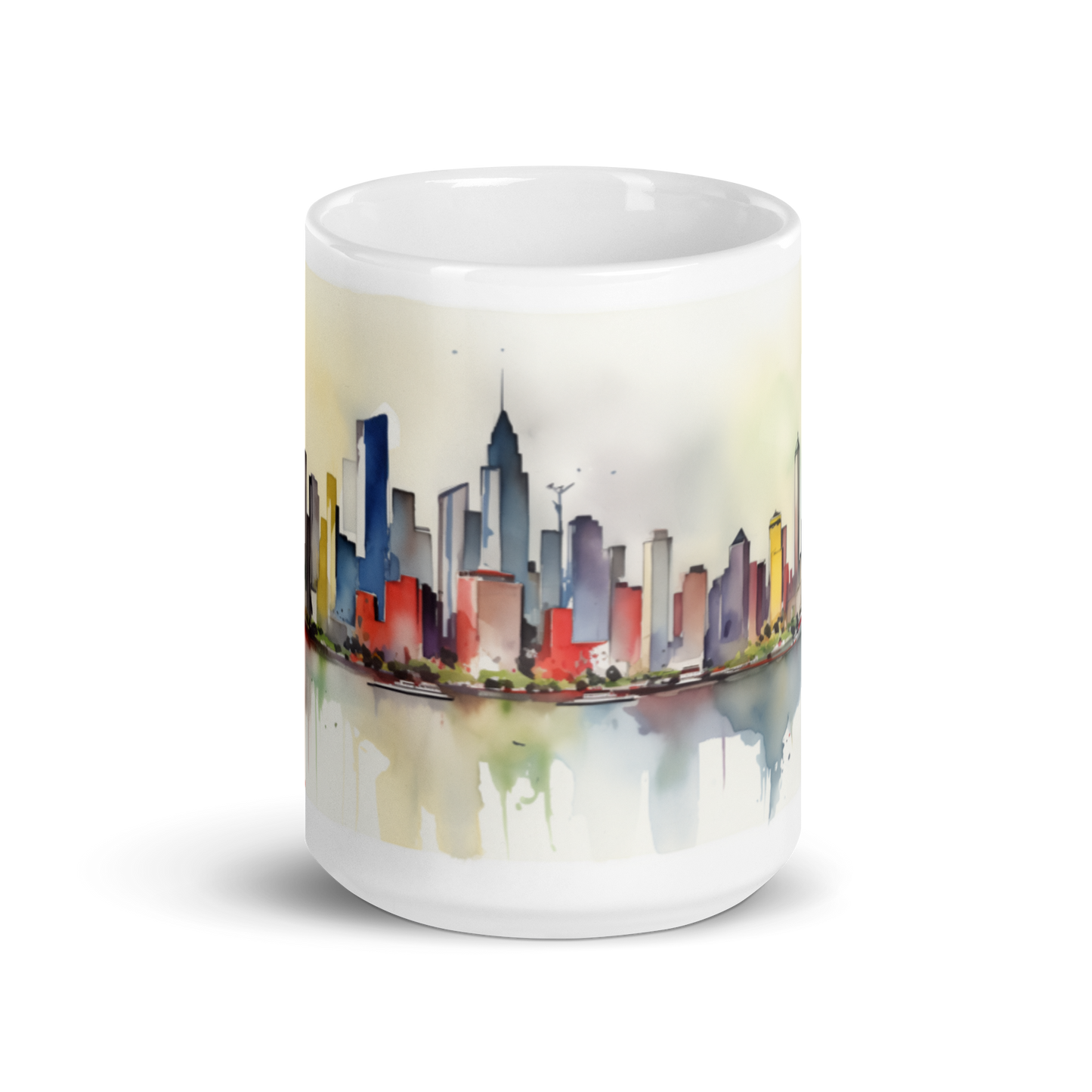 Watercolour New York Mug