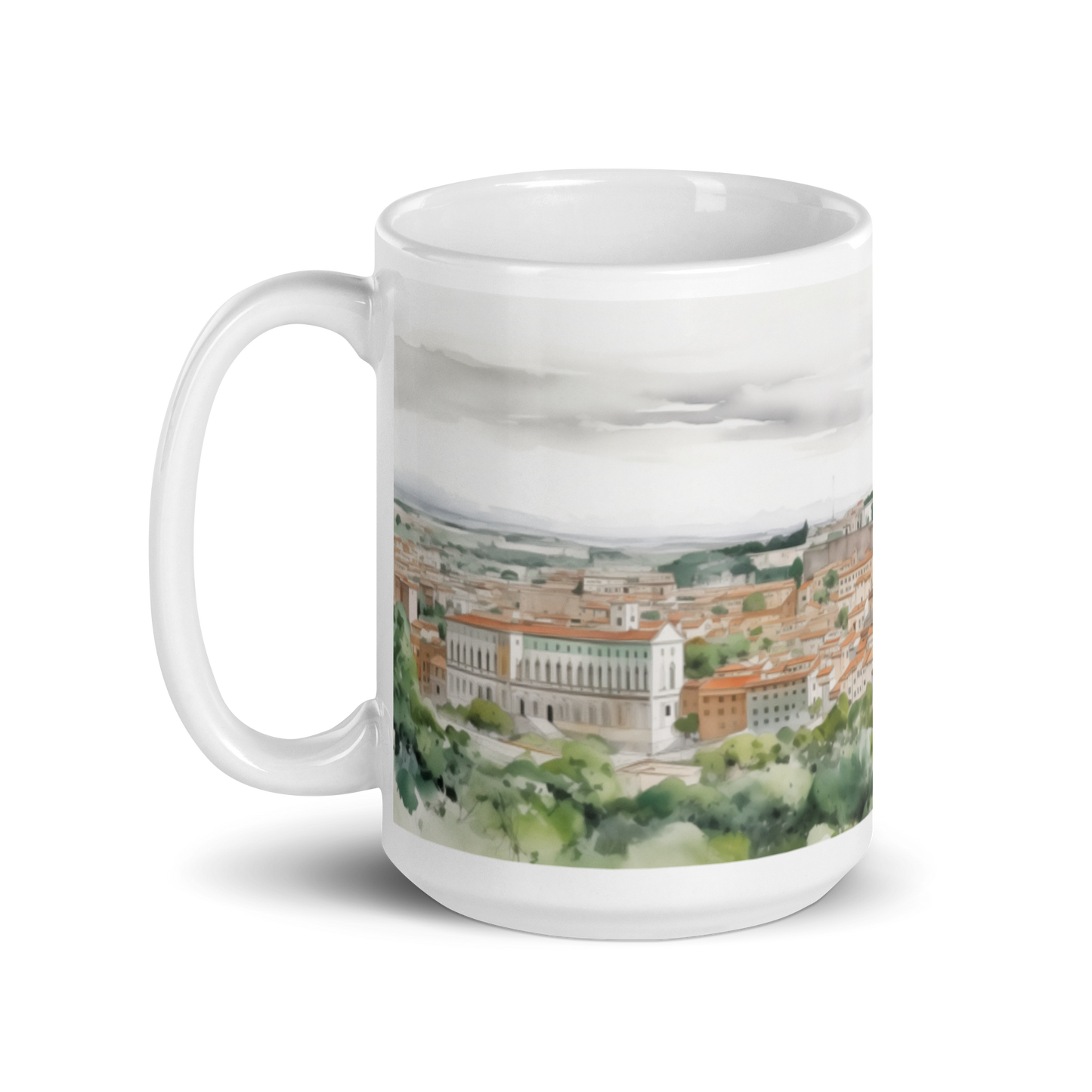 Vatican City Watercolour Mug