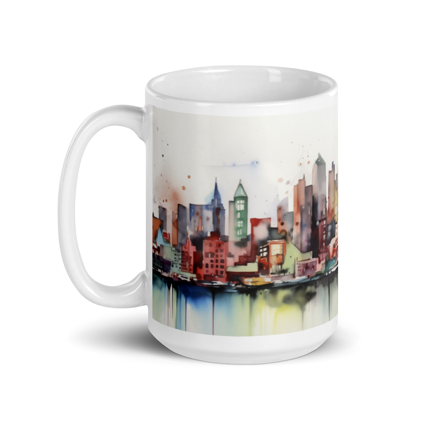 New York City Watercolour Mug