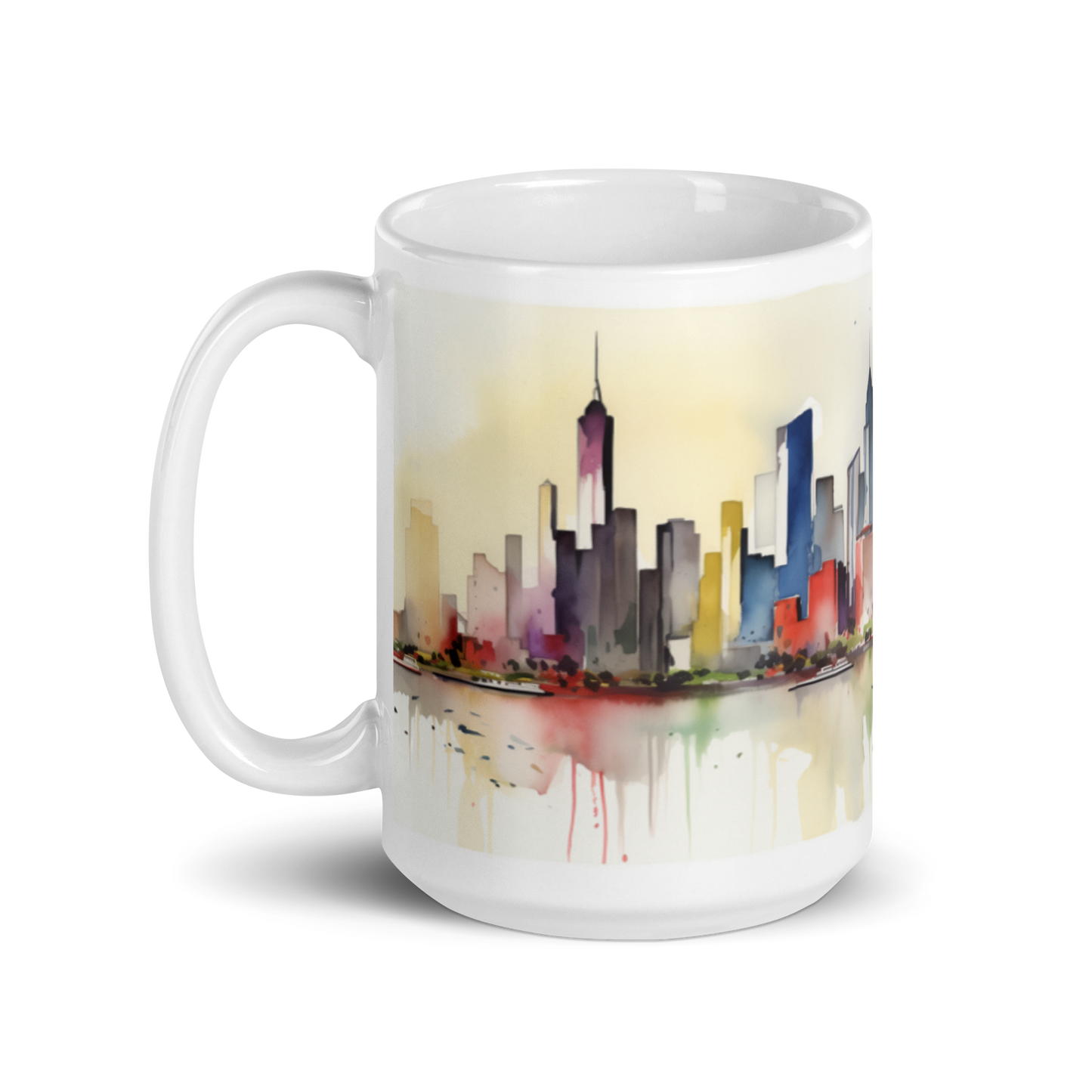 Watercolour New York Mug
