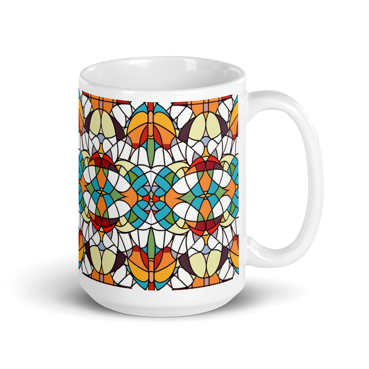 Stained Glass Pattern Mug