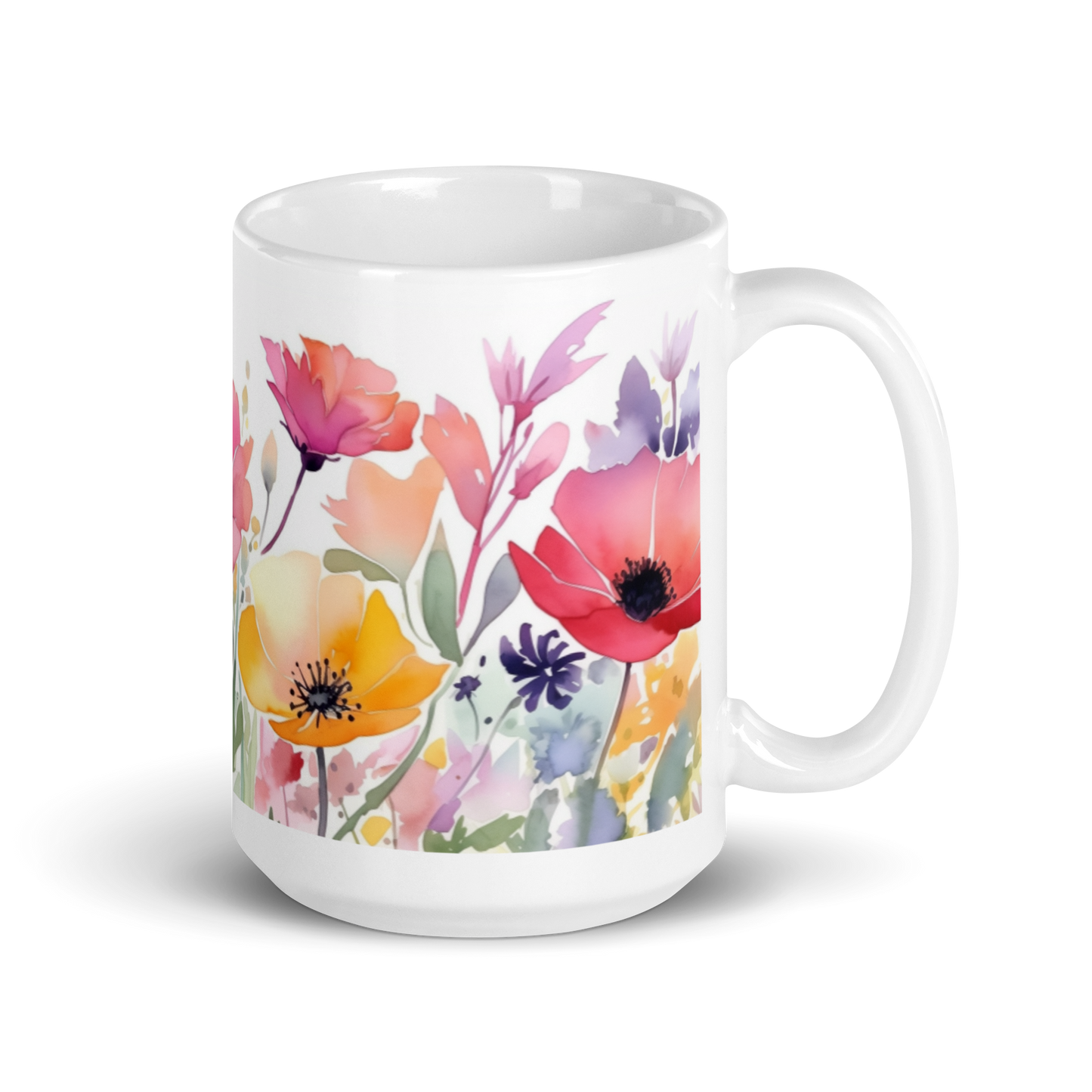 Floral Watercolour Mug