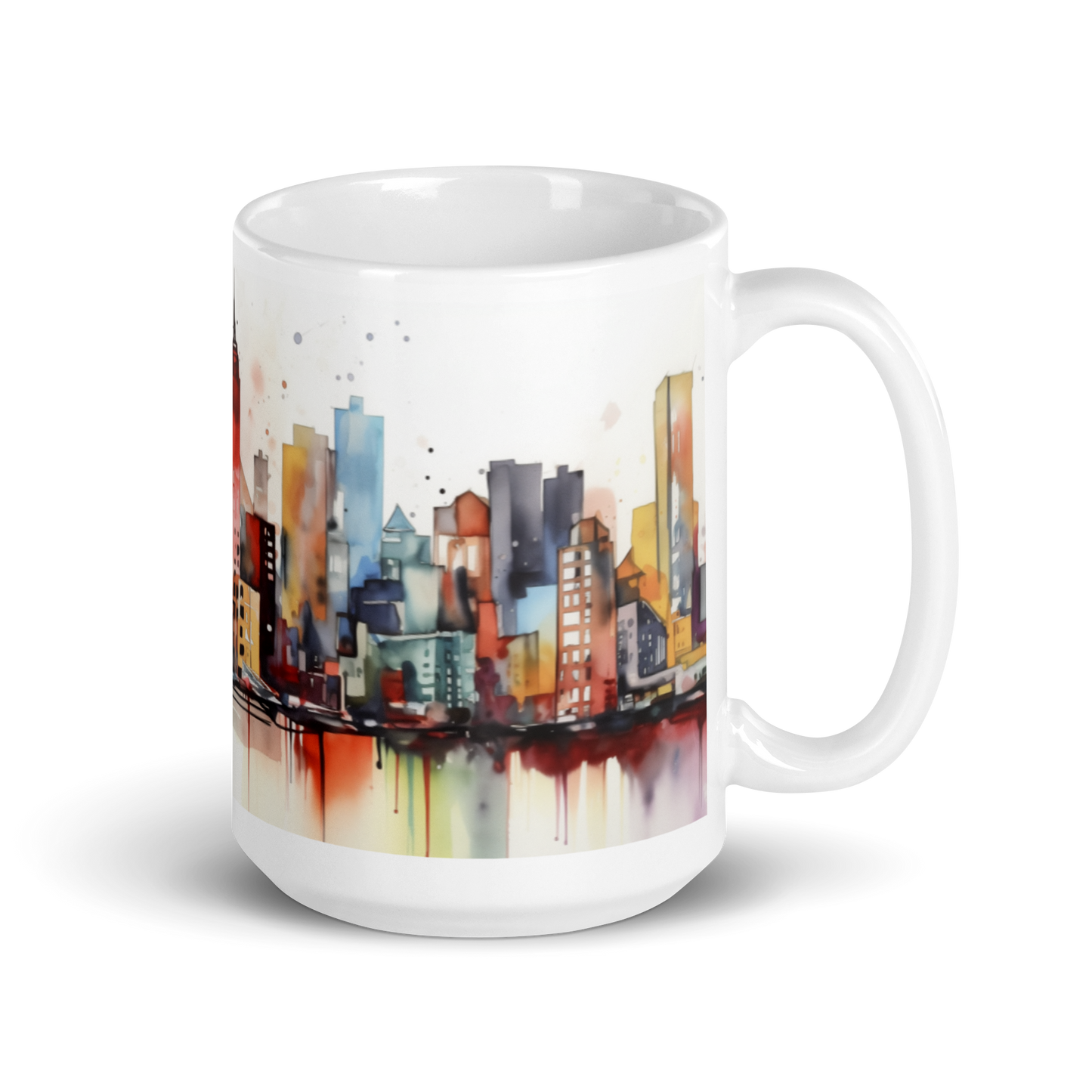 New York City Watercolour Mug