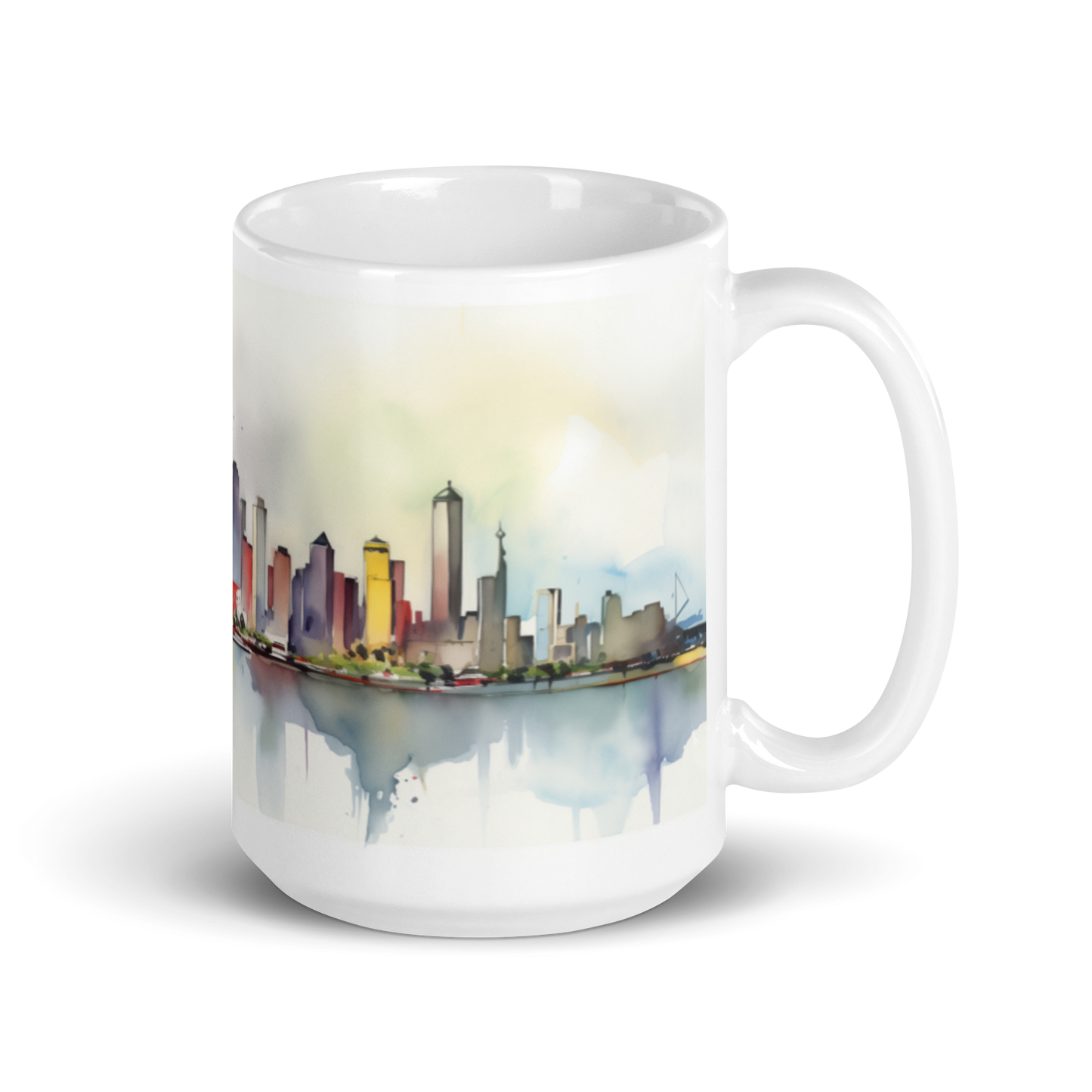 Watercolour New York Mug