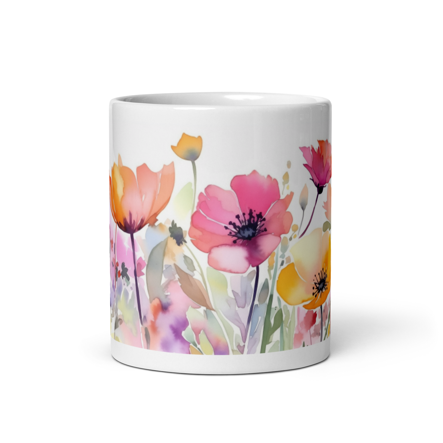 Floral Watercolour Mug
