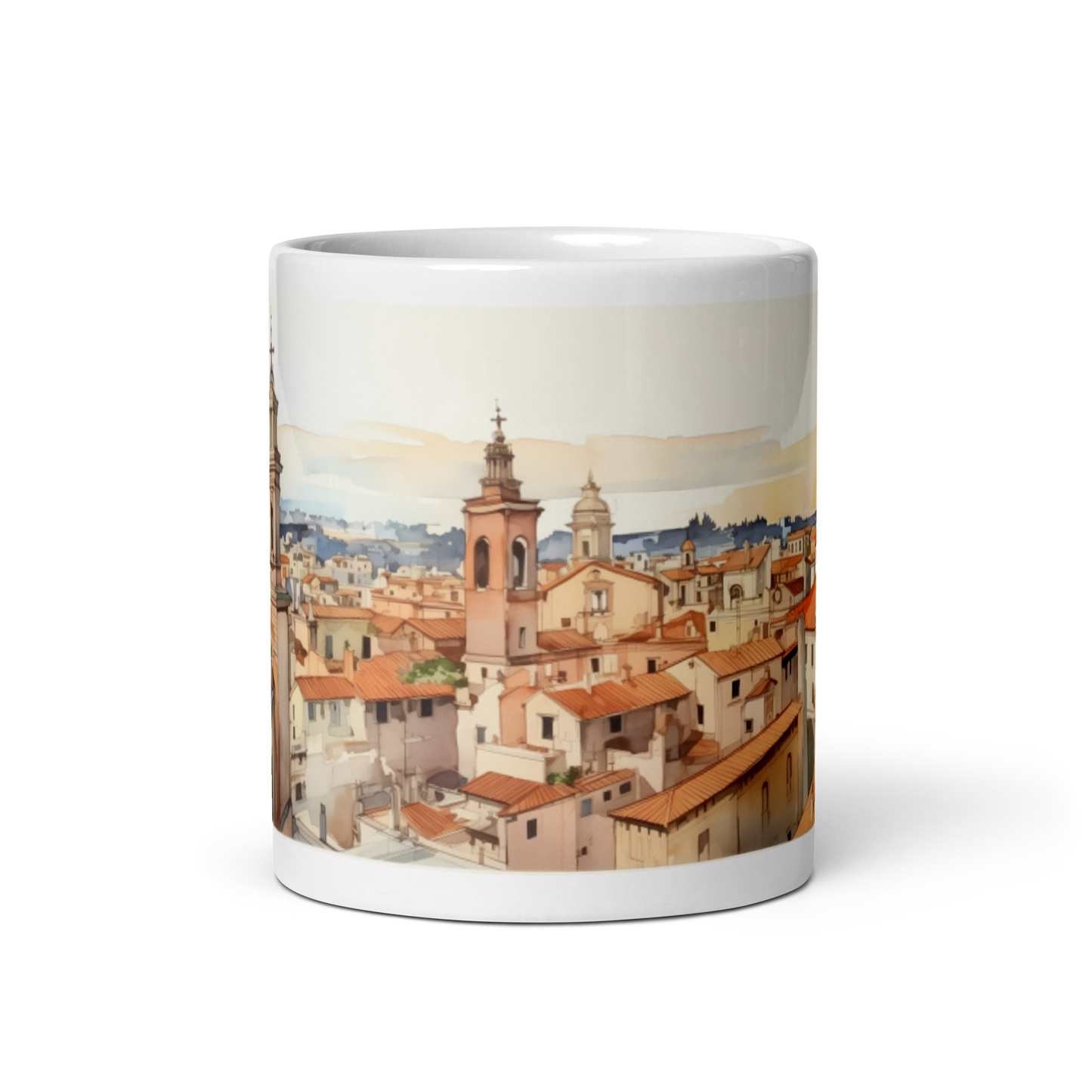 Watercolour Vatican City Mug