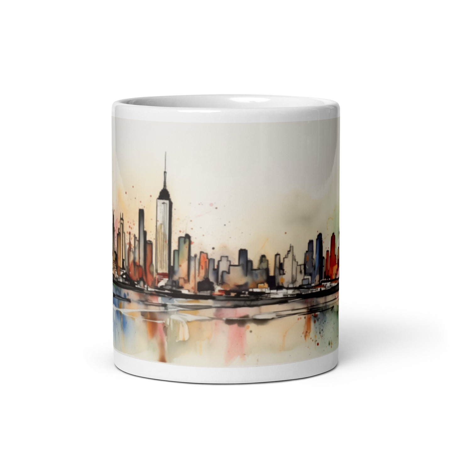 Watercolour New York City Mug