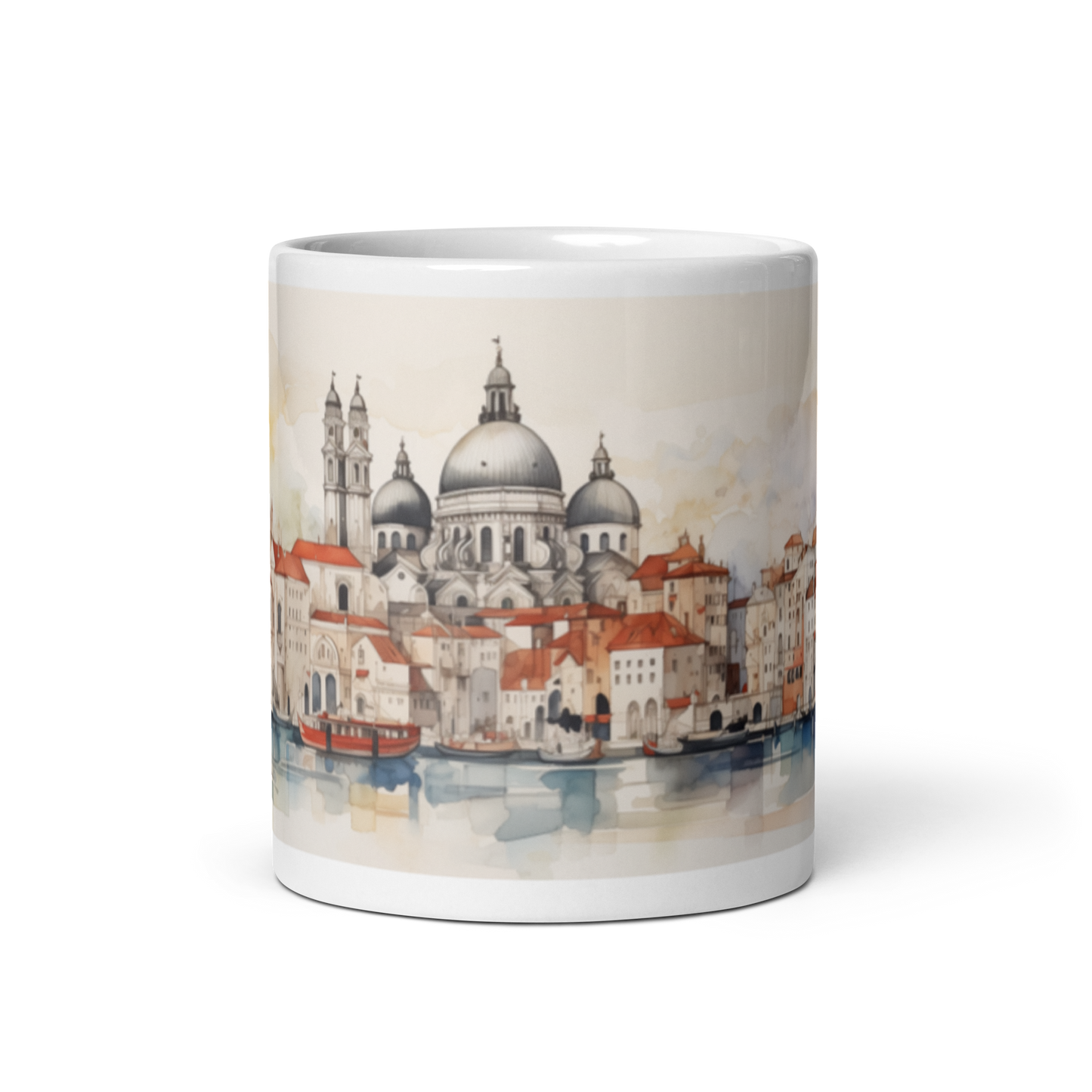 Watercolour Venice Mug