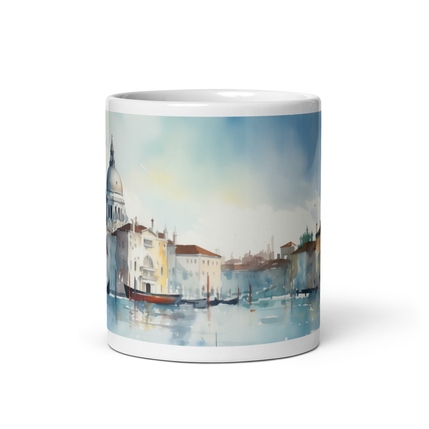 Watercolour Painting Venice Mug