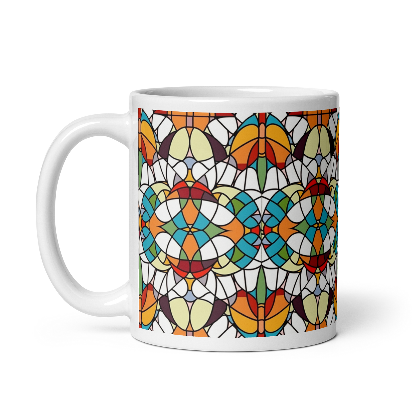 Stained Glass Pattern Mug