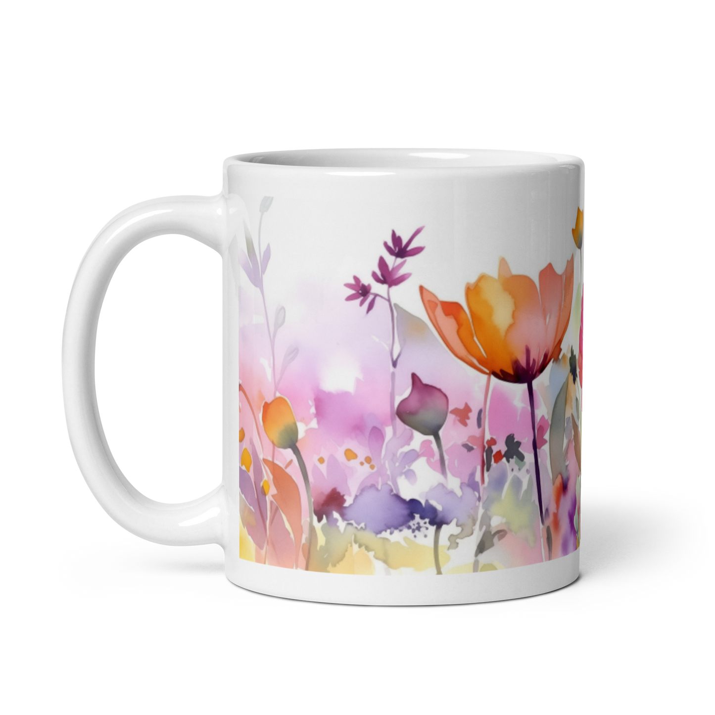 Floral Watercolour Mug