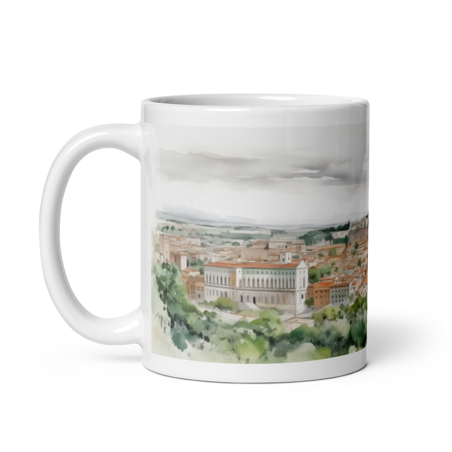Vatican City Watercolour Mug