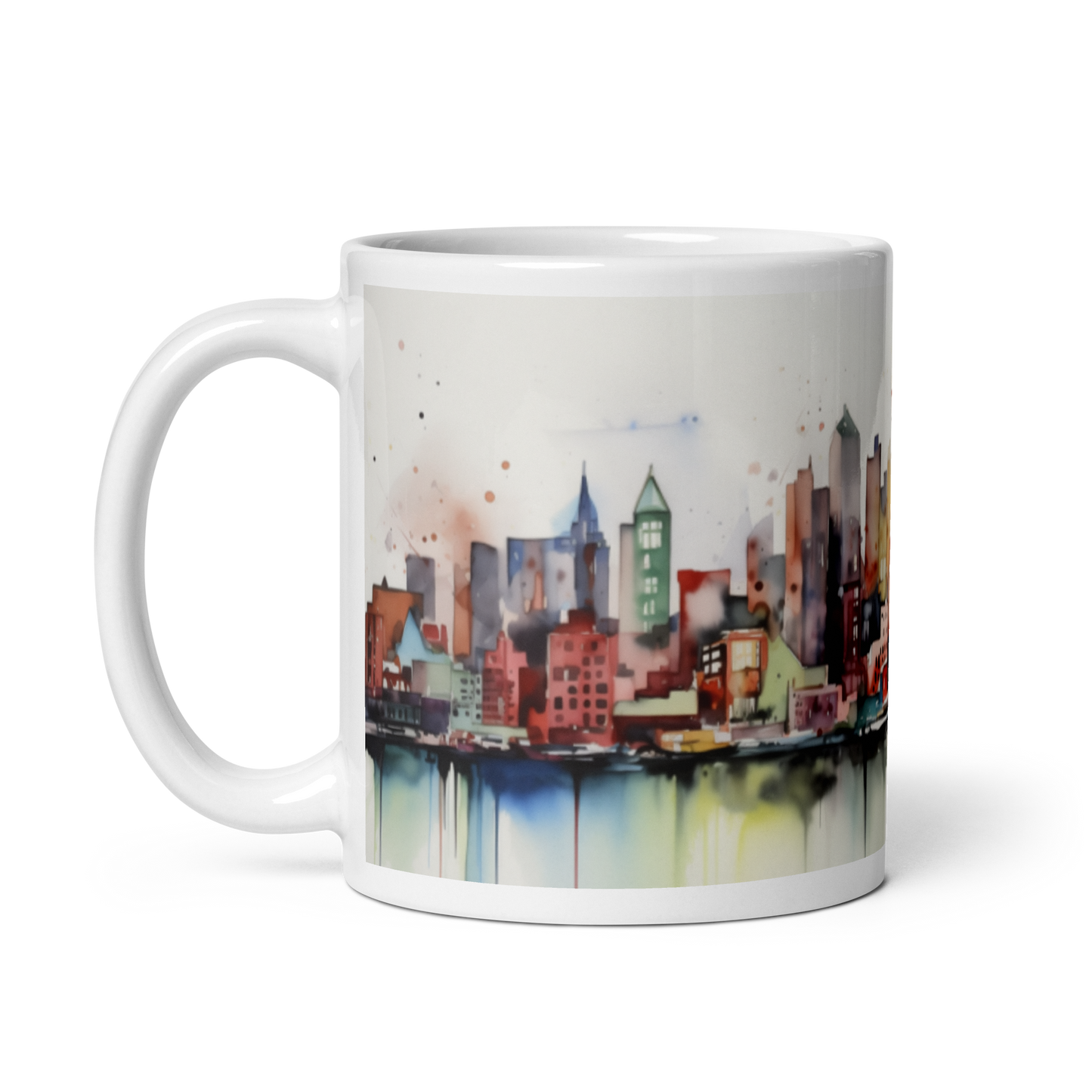 New York City Watercolour Mug