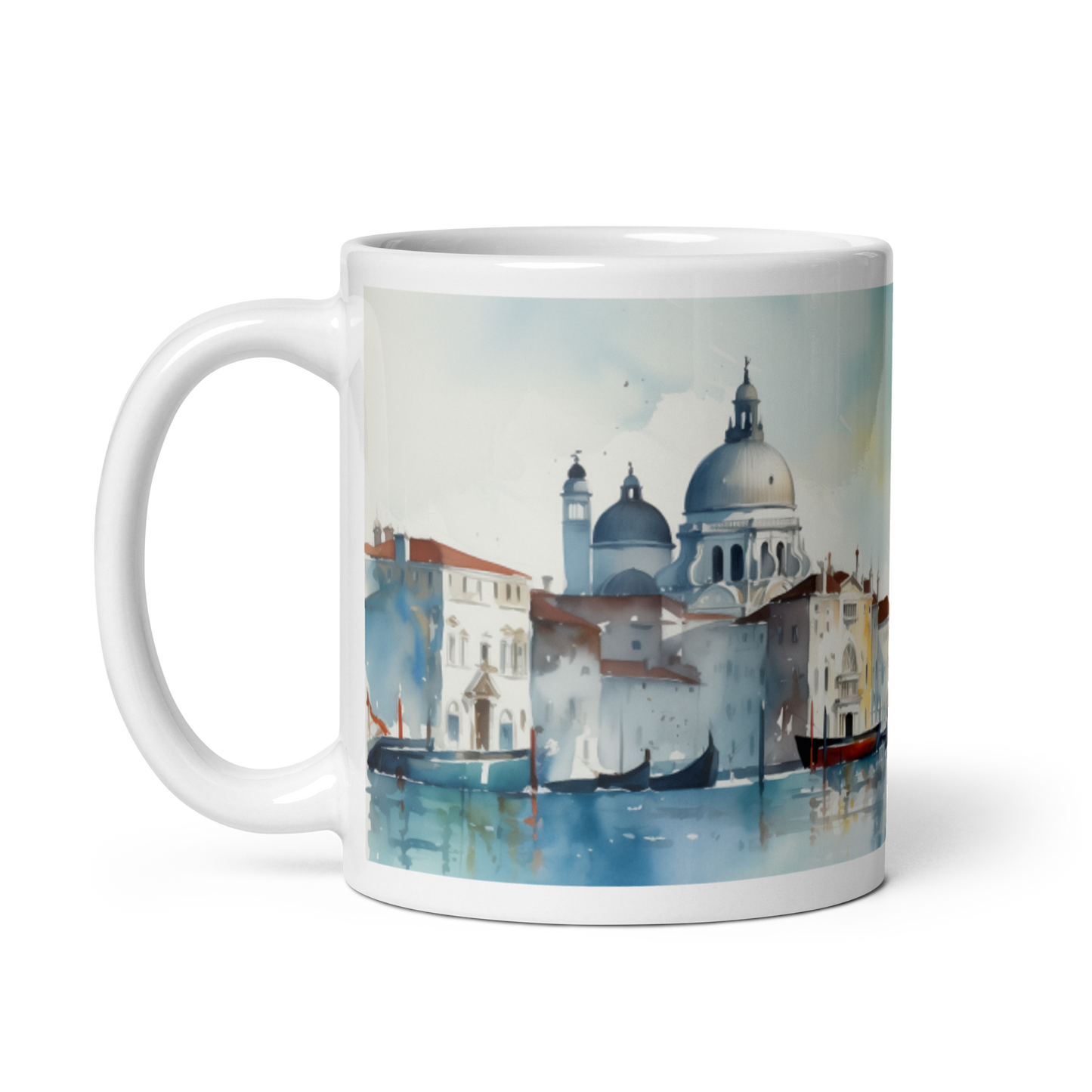 Watercolour Painting Venice Mug