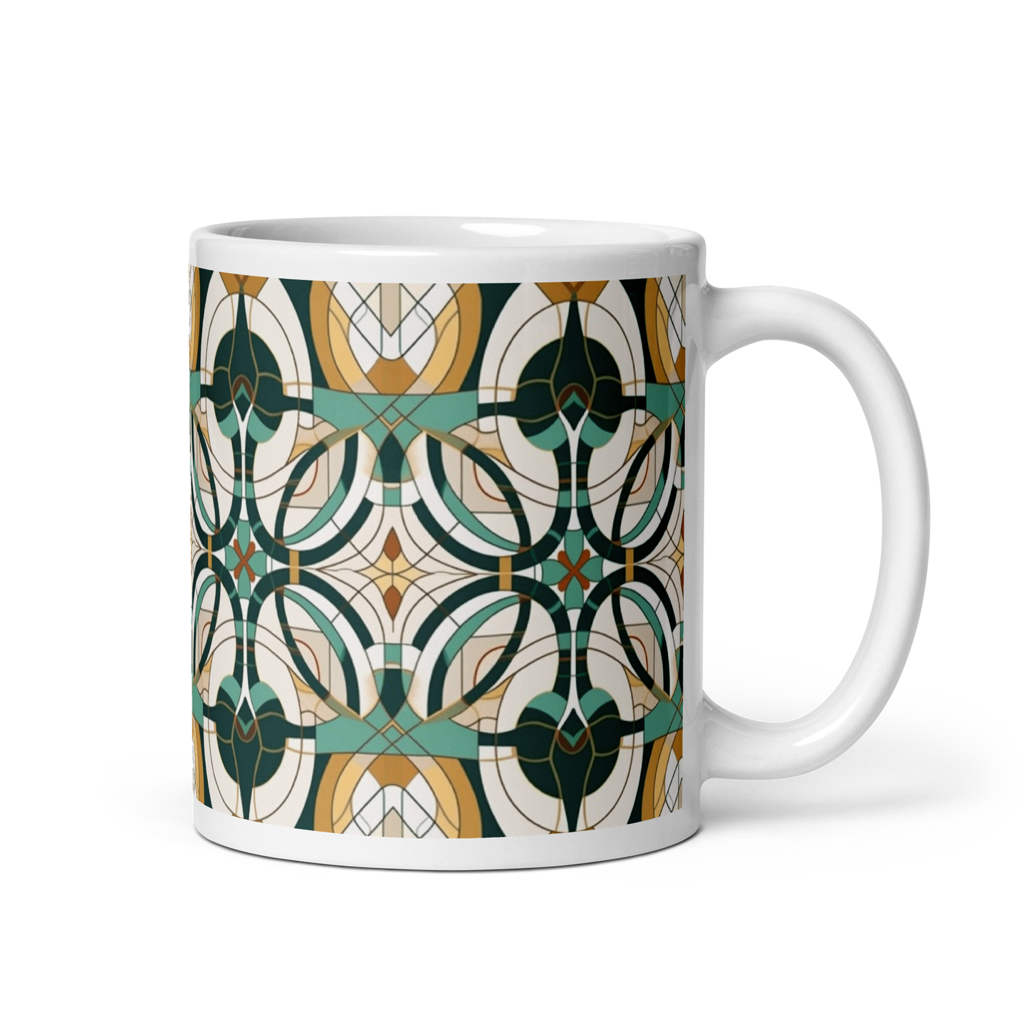 Geometric Style Pattern Mug