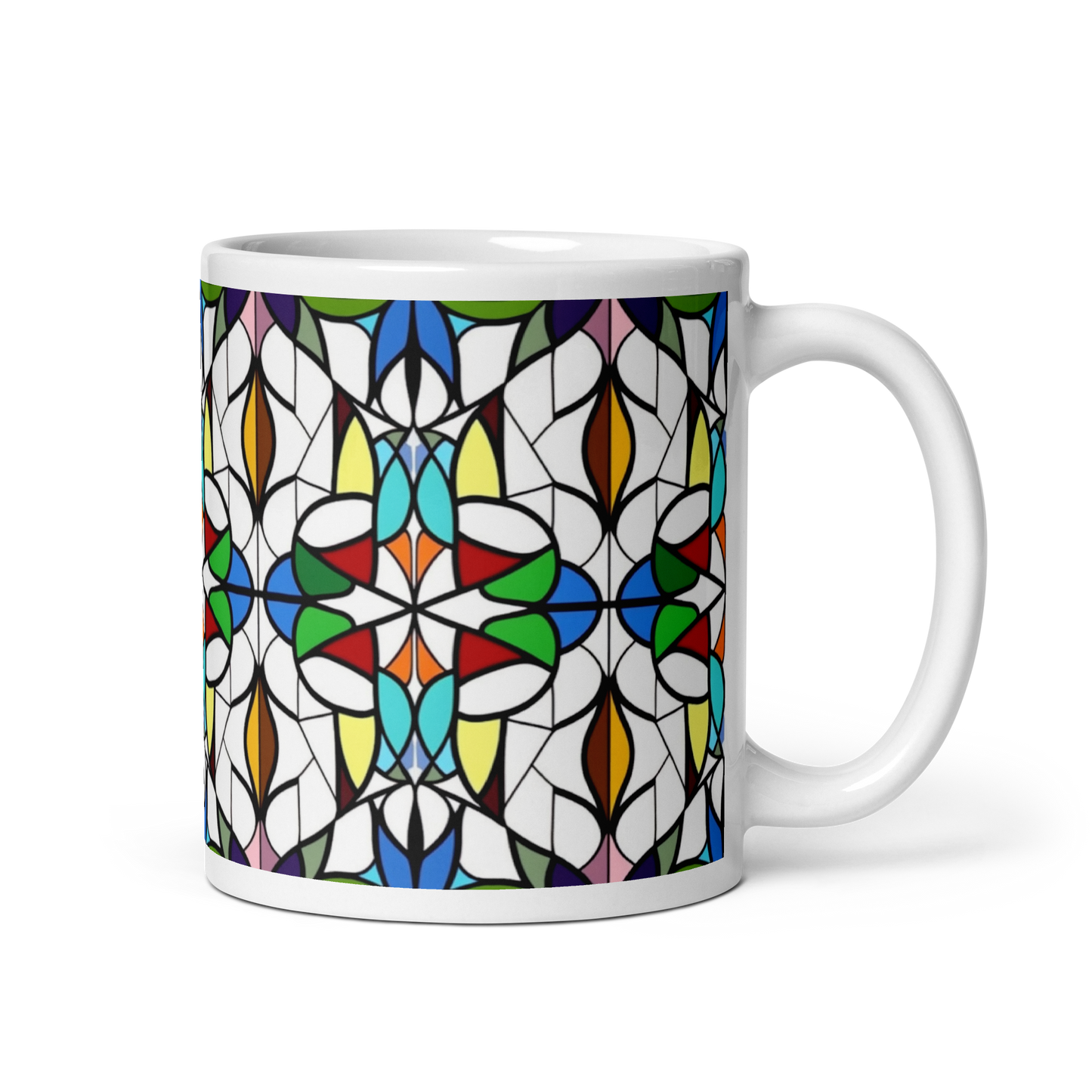 Stained Glass Style Mug
