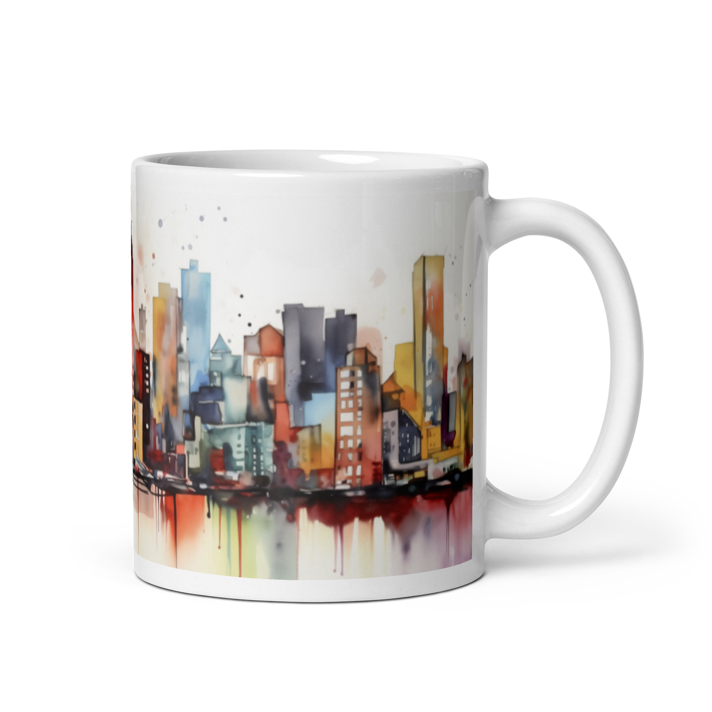 New York City Watercolour Mug