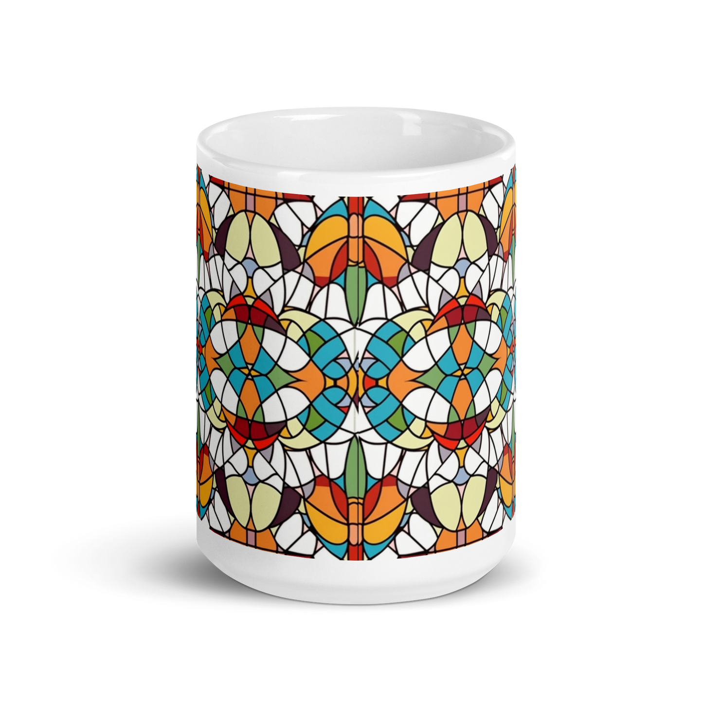 Stained Glass Pattern Mug