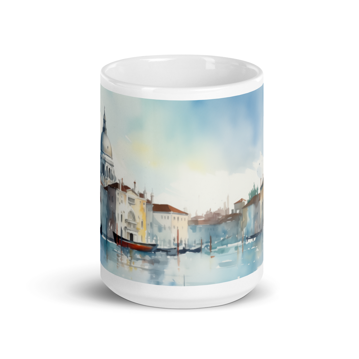 Watercolour Painting Venice Mug
