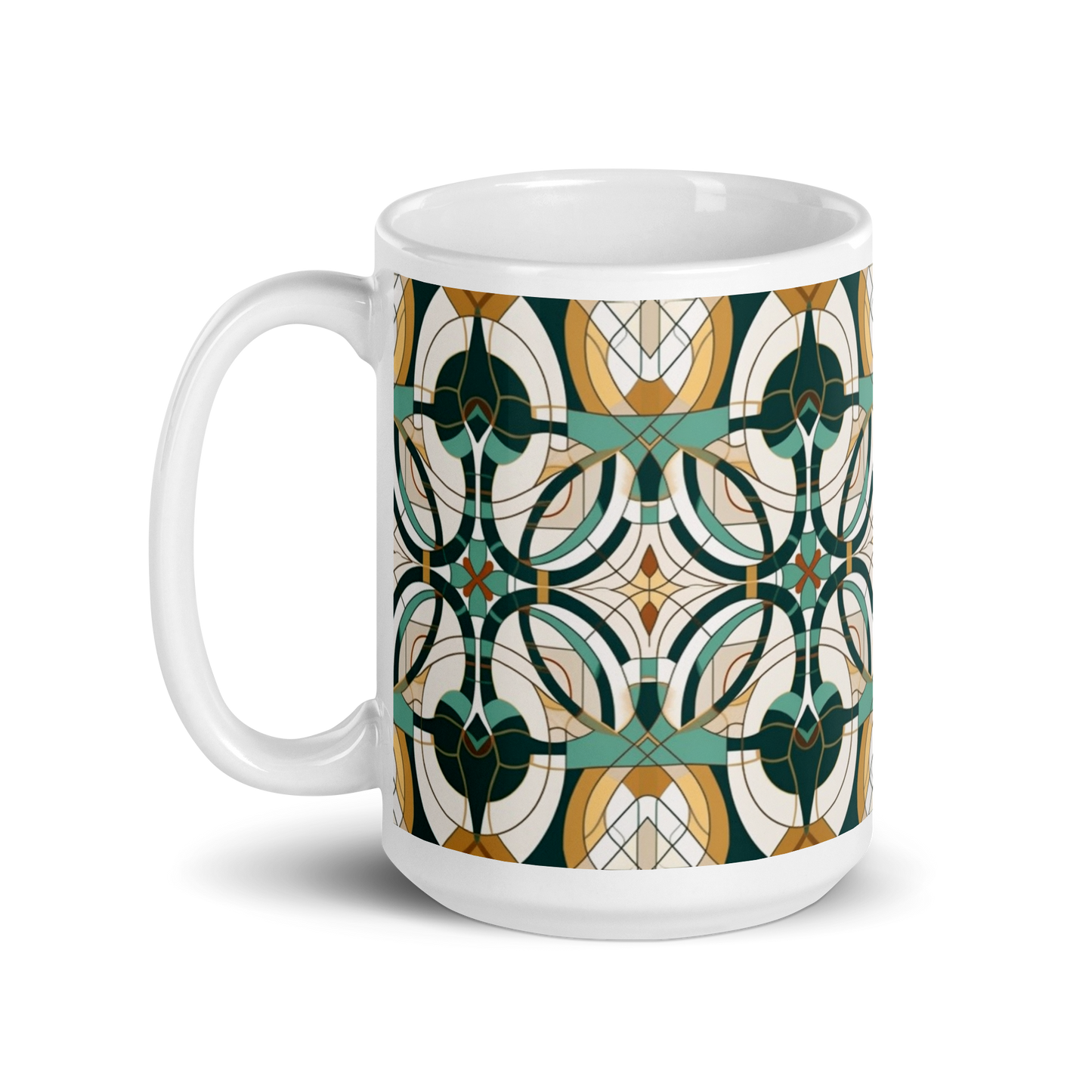 Geometric Style Pattern Mug