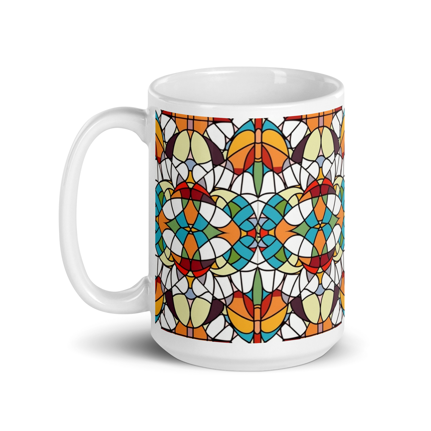 Stained Glass Pattern Mug