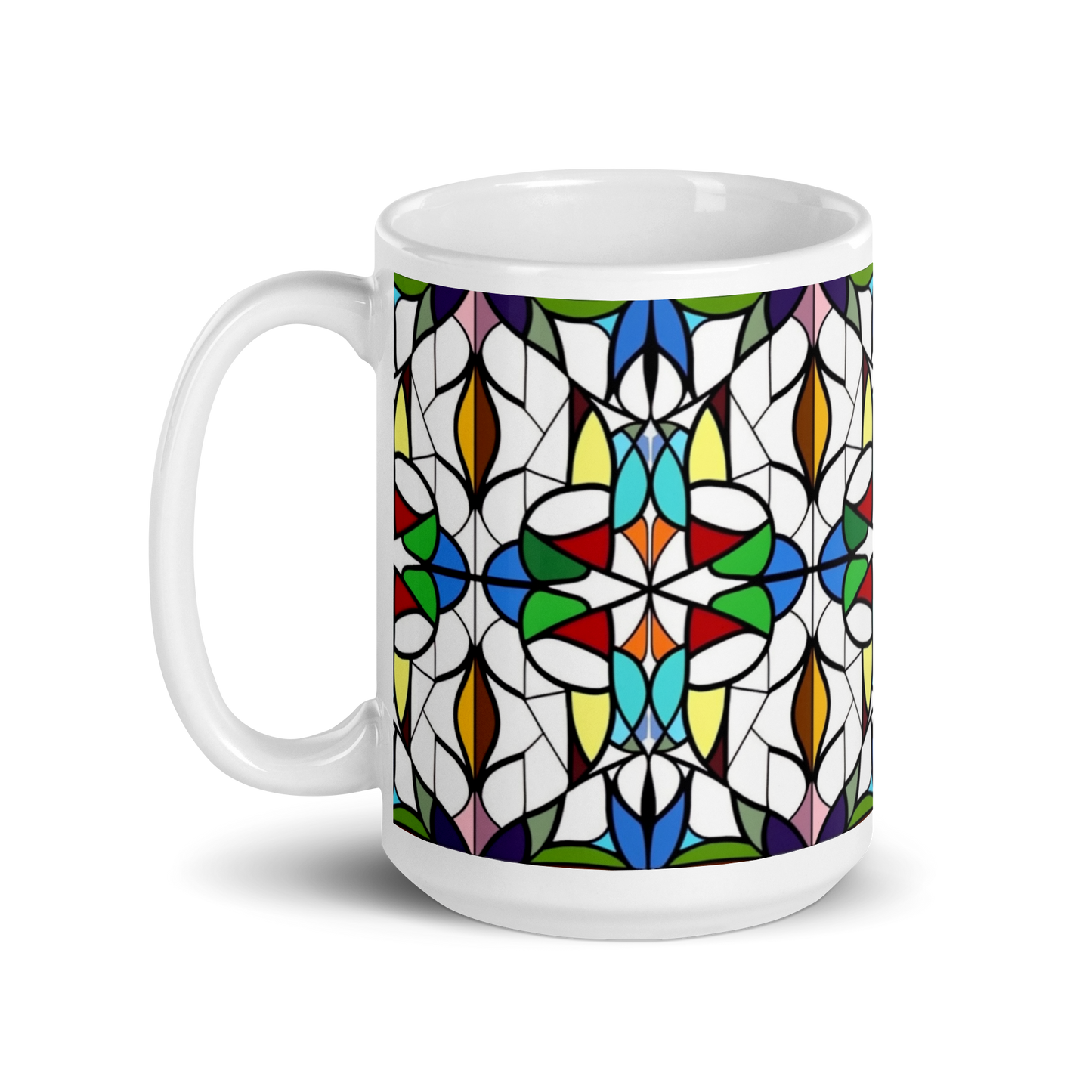 Stained Glass Style Mug
