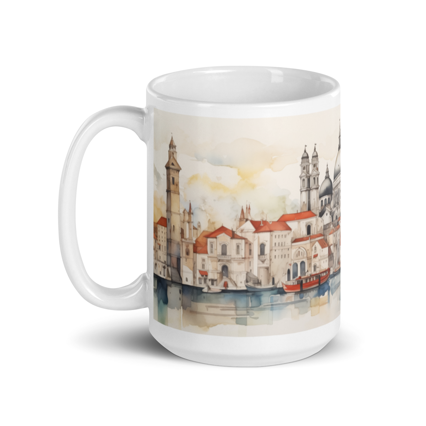 Watercolour Venice Mug