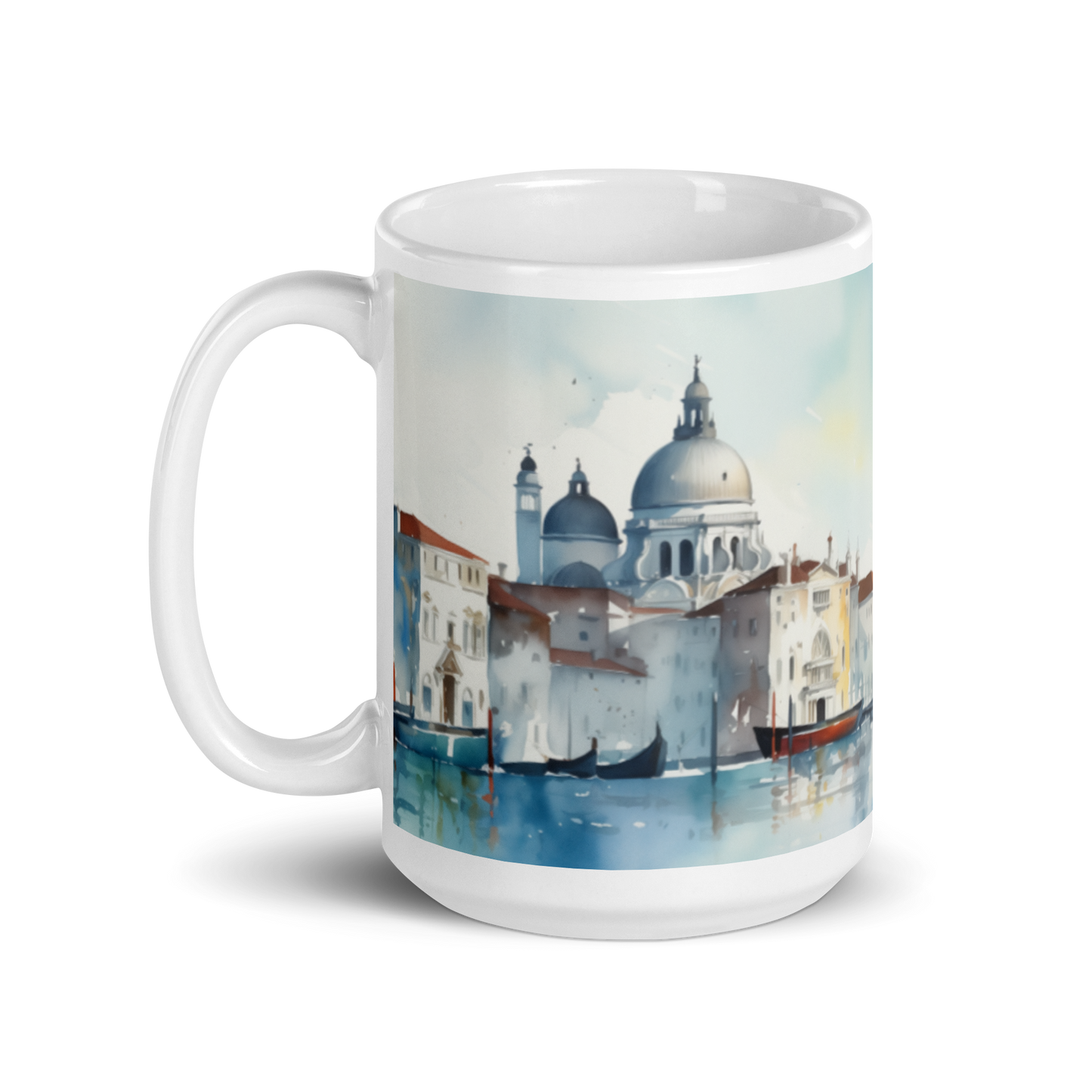 Watercolour Painting Venice Mug