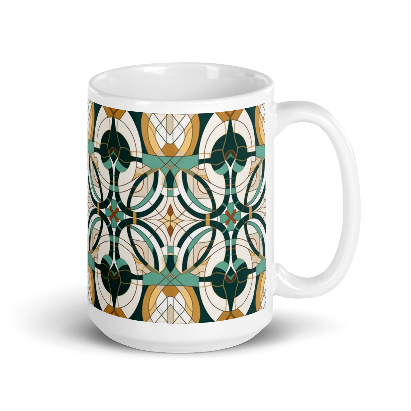 Geometric Style Pattern Mug