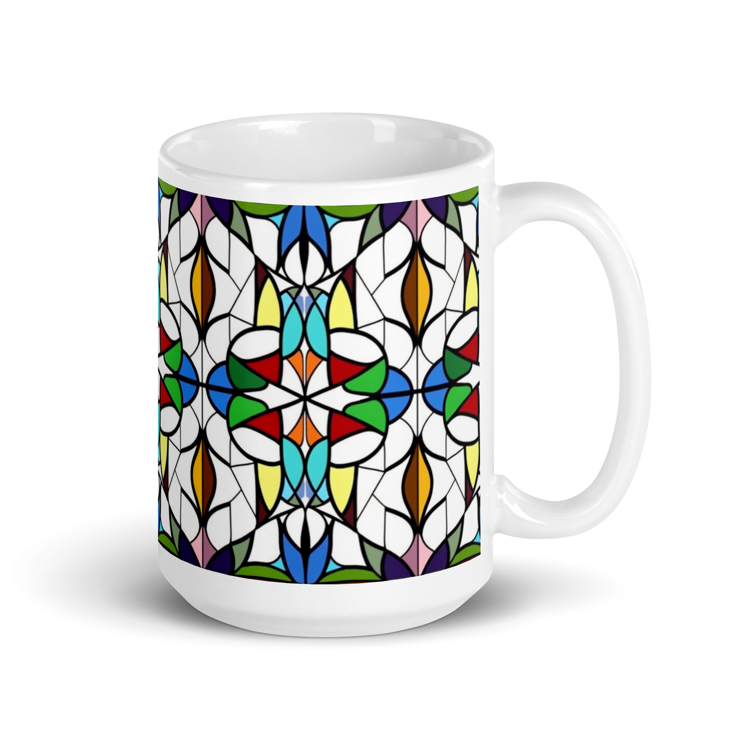 Stained Glass Style Mug