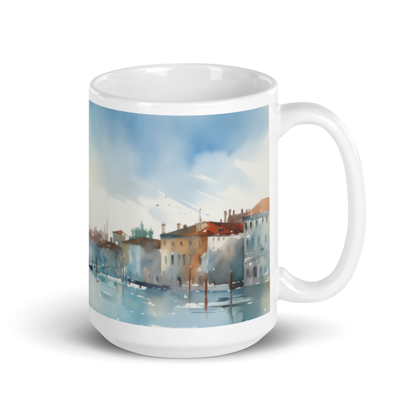 Watercolour Painting Venice Mug